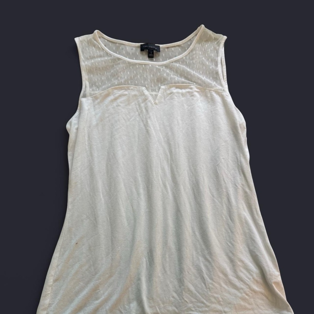 The Limited White Tank Top